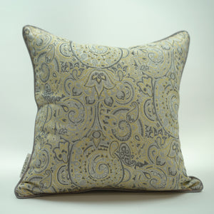 Yellow Paisley / multi-colored